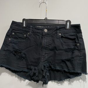American Eagle Black shorts